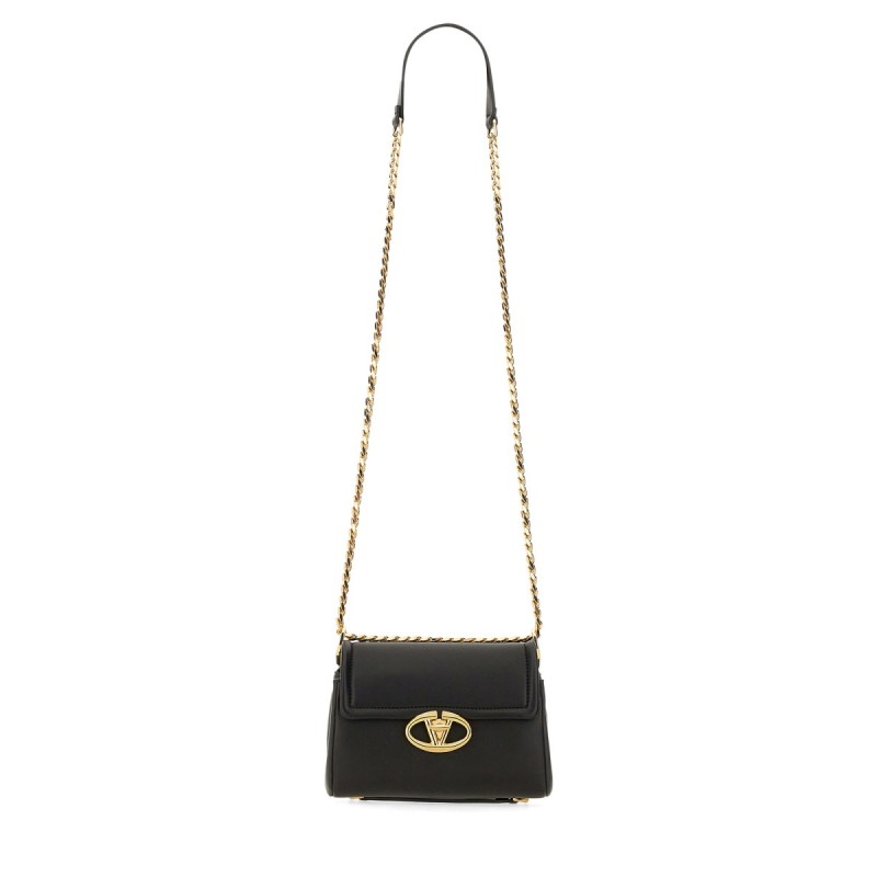 NAPPA LEATHER "VLOGO" SHOULDER BAG