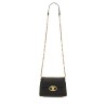 NAPPA LEATHER "VLOGO" SHOULDER BAG