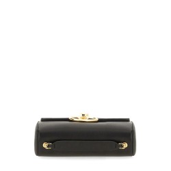 NAPPA LEATHER "VLOGO" SHOULDER BAG