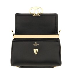 NAPPA LEATHER "VLOGO" SHOULDER BAG
