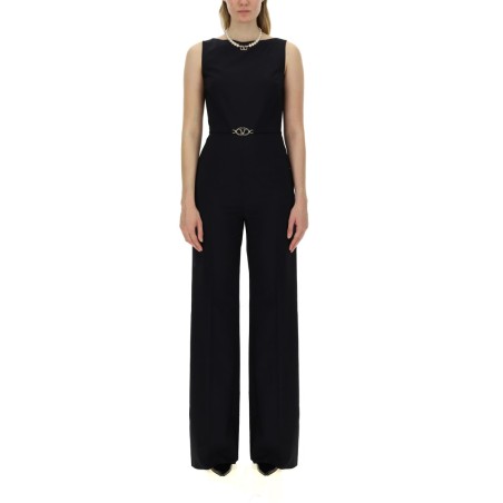 JUMPSUIT WITH V DETAIL