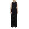 JUMPSUIT WITH V DETAIL