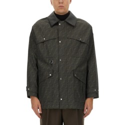 BLOUSON IN JACQUARD "FF"