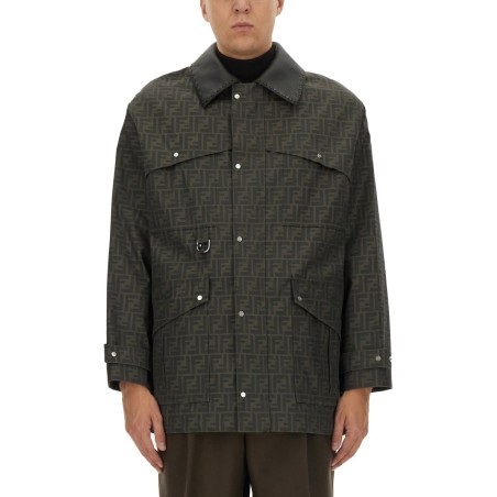 BLOUSON IN JACQUARD "FF"