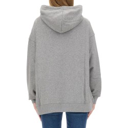 SWEATSHIRT WITH V DETAIL