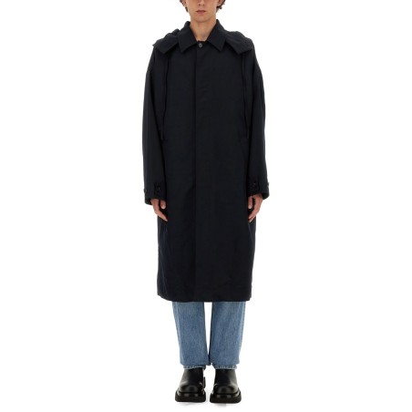 HOODED TRENCH COAT