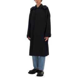 HOODED TRENCH COAT