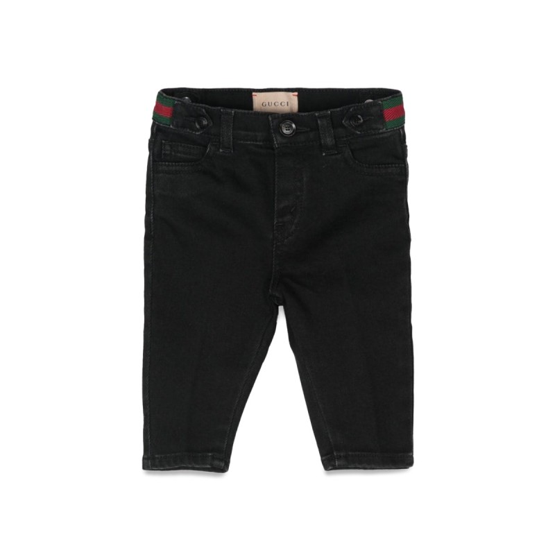 b pants black denim/black/mix
