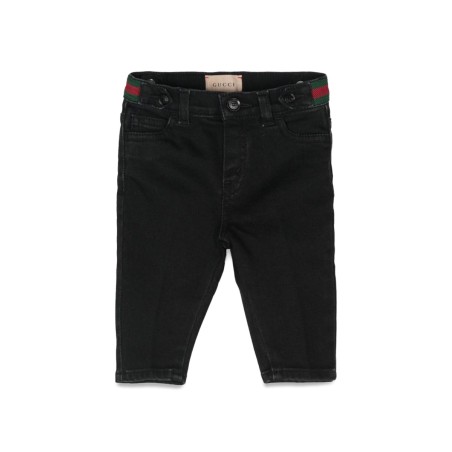 b pants black denim/black/mix