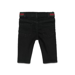 b pants black denim/black/mix