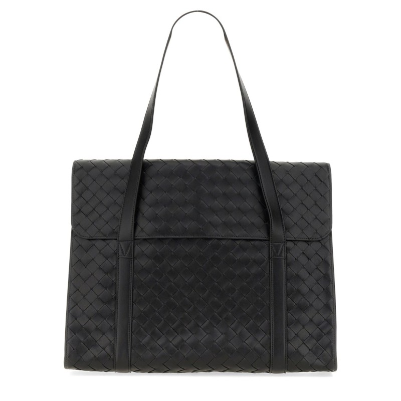 WOVEN PATTERN SHOULDER BAG