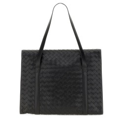 WOVEN PATTERN SHOULDER BAG