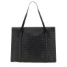 WOVEN PATTERN SHOULDER BAG