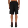 WOOL BLEND TWILL SHORTS