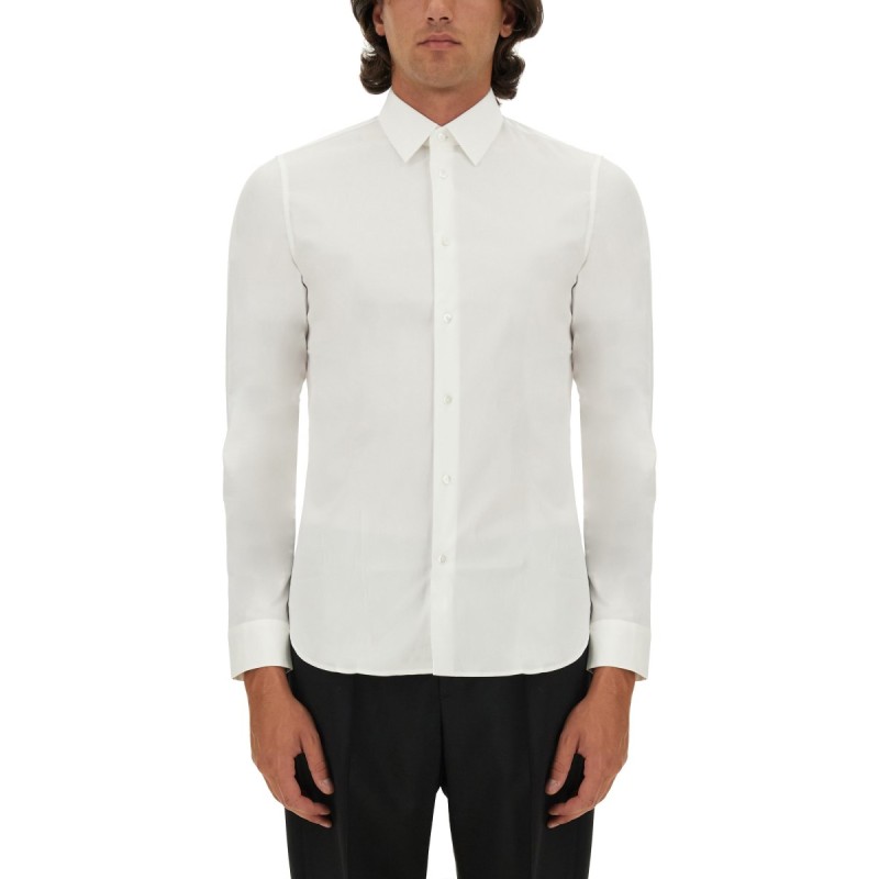 STRETCH COTTON POPLIN SHIRT
