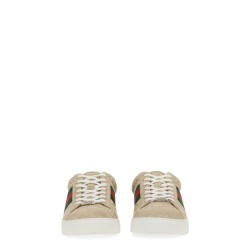 GUCCI ACE SNEAKER WITH WEB DETAIL