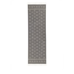 JACQUARD CAMEL STOLE