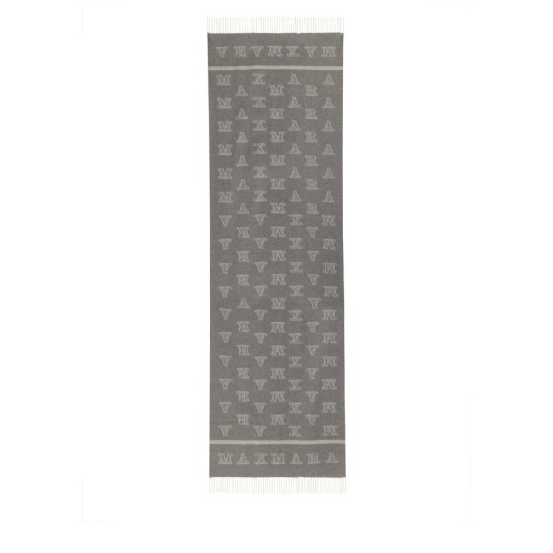 JACQUARD CAMEL STOLE