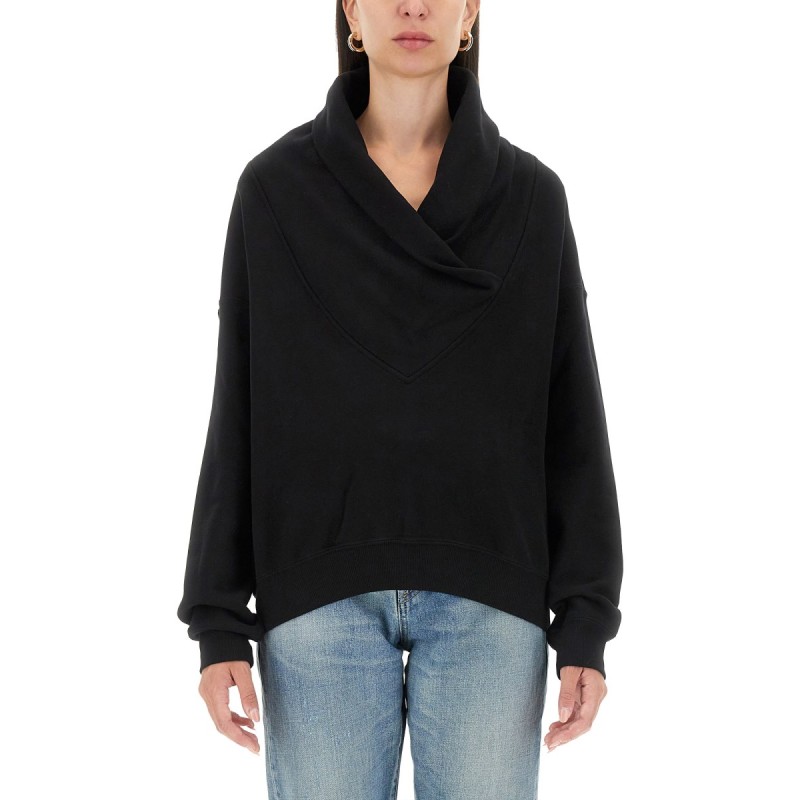 V-NECK SWEATSHIRT