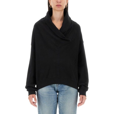 V-NECK SWEATSHIRT