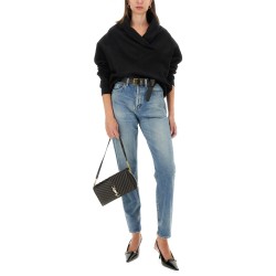 V-NECK SWEATSHIRT