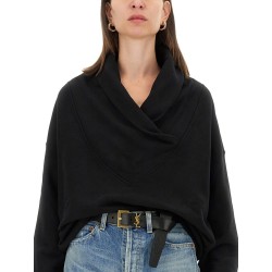 V-NECK SWEATSHIRT