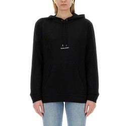 SWEATSHIRT WITH LOGO PRINT