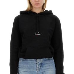 SWEATSHIRT WITH LOGO PRINT