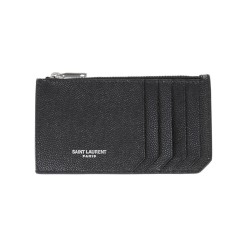 CARD HOLDER WITH ZIPPER AND LOGO