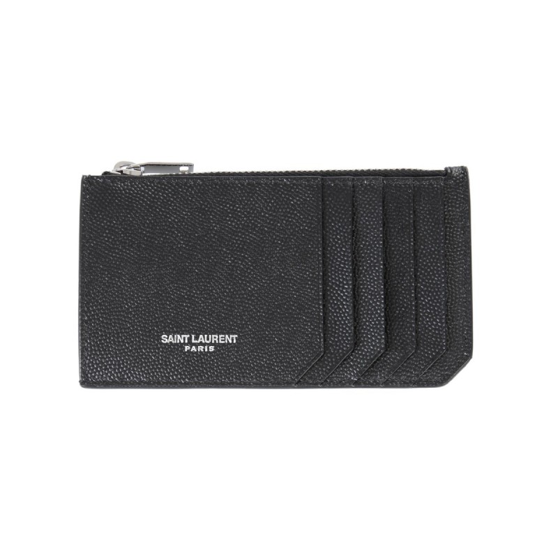 CARD HOLDER WITH ZIPPER AND LOGO
