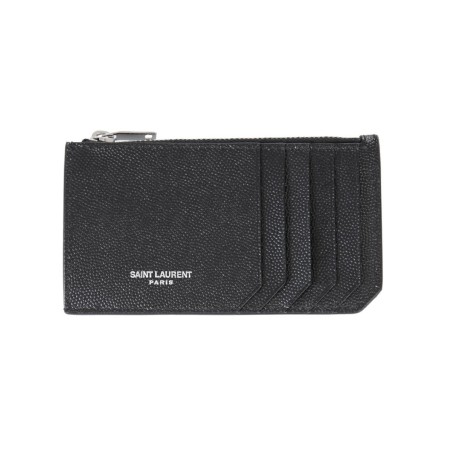 CARD HOLDER WITH ZIPPER AND LOGO