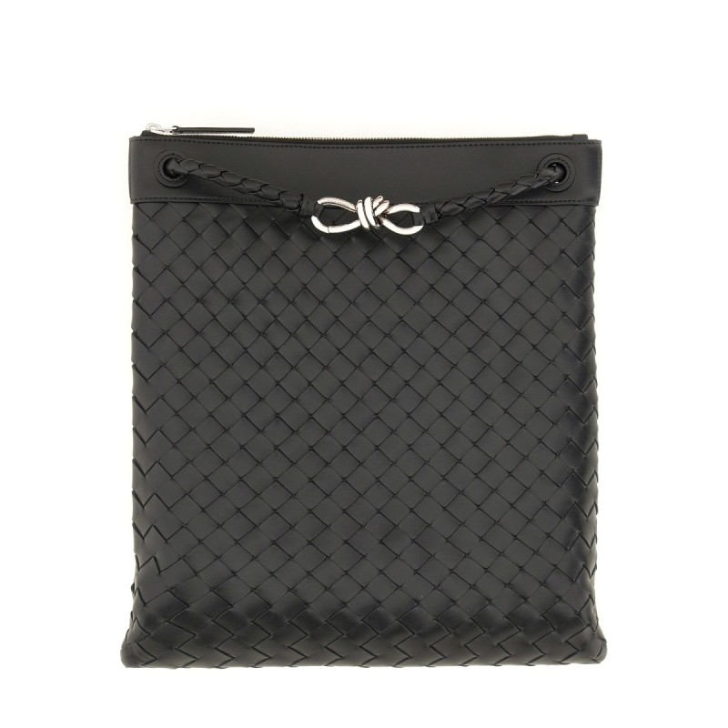 FLAT "LET'S GO" MESSENGER BAG