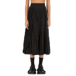 PLEATED SKIRT.
