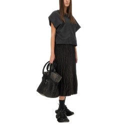 PLEATED SKIRT.