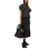 PLEATED SKIRT.
