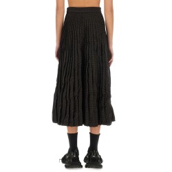 PLEATED SKIRT.