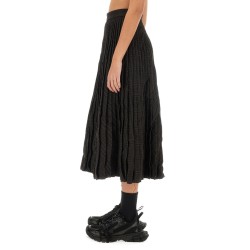 PLEATED SKIRT.
