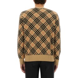 CASHMERE CHECK SWEATER