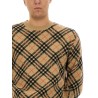 CASHMERE CHECK SWEATER
