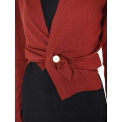 V-NECK CARDIGAN
