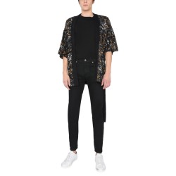 JACQUARD KNIT KIMONO
