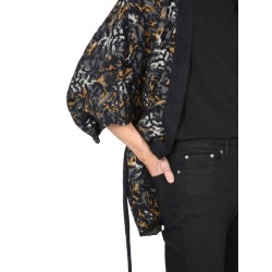 JACQUARD KNIT KIMONO