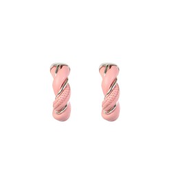 BRAIDED HOOP EARRINGS