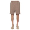 WOOL BLEND BERMUDA SHORTS