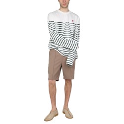 WOOL BLEND BERMUDA SHORTS