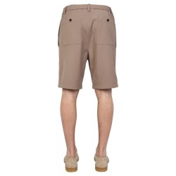 WOOL BLEND BERMUDA SHORTS