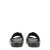 BLACK LEATHER SANDAL