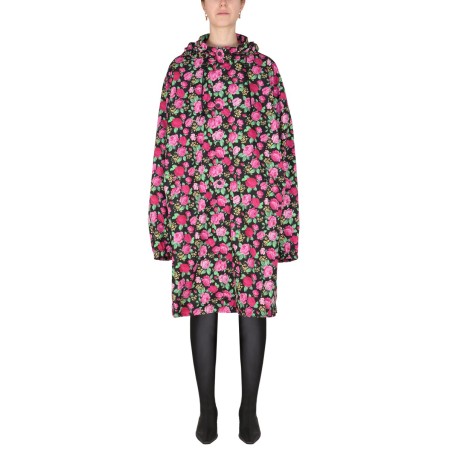 COAT WITH FLORAL PATTERN