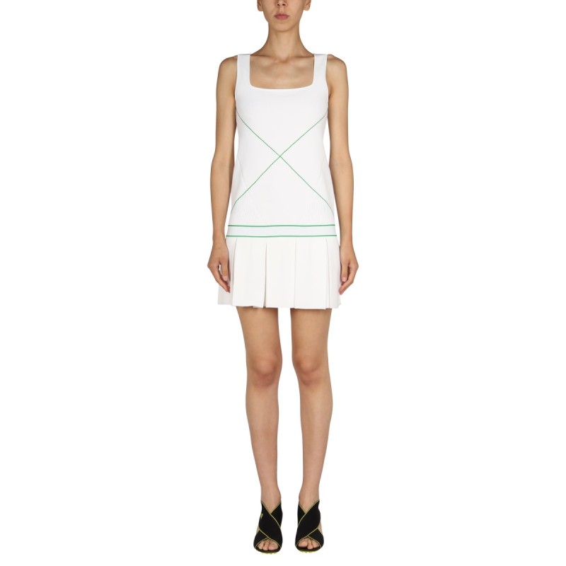 LOGO EMBROIDERY DRESS