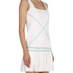 LOGO EMBROIDERY DRESS